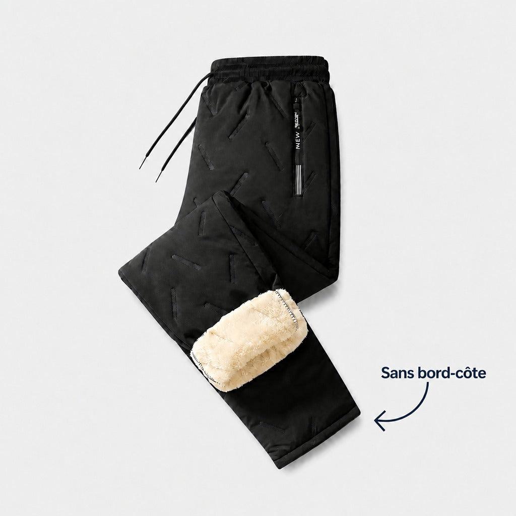 PolarPants noir sans bord-côte