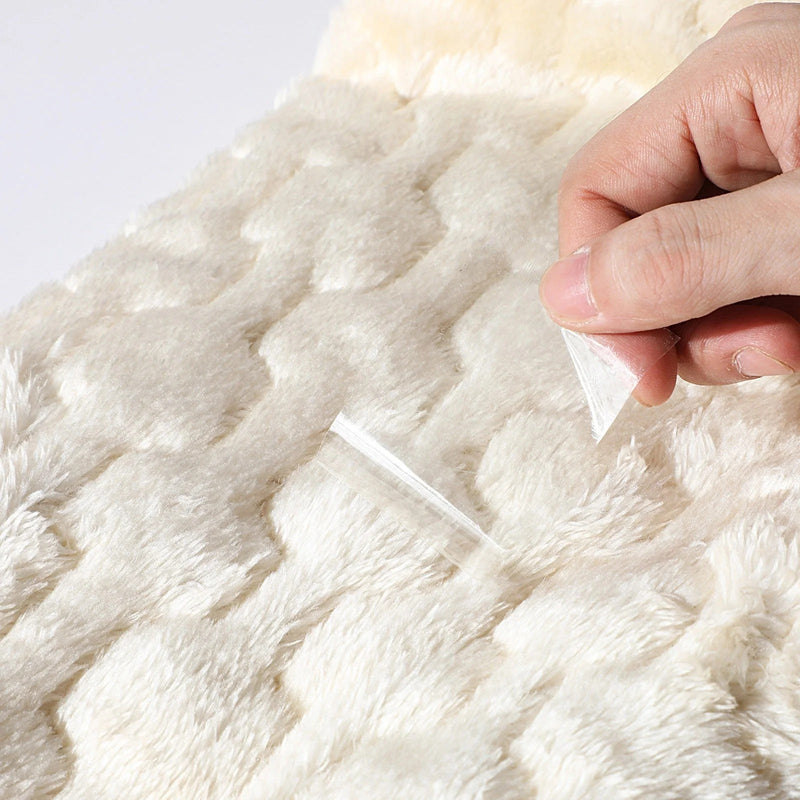 Polaire sherpa qui ne peluche pas